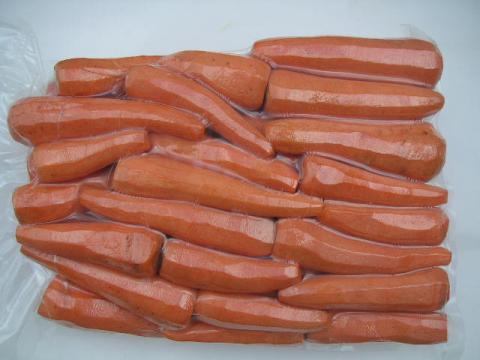 Вакуумная упаковка моркови по 5 кг